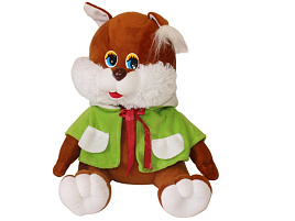 Мягкая игрушка Белка в плаще Б.203
