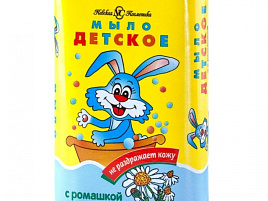Мыло Детское 90г Ромашка зайцы (НК)409/10156