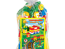 Конструктор 0583 Самоделкин-строитель средн. 95 элем.