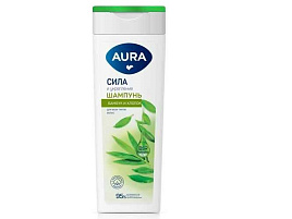 Шампунь AURA 380мл.Сила и укрепление 6569