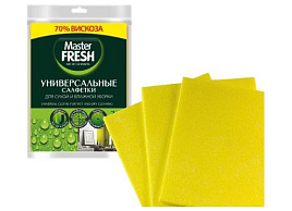 Салфетки для кухни Мастер Фреш 3шт 30*38 Универсальные