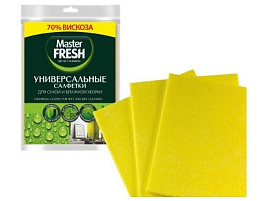 Салфетки для кухни Мастер Фреш 3шт 30*38 Универсальные