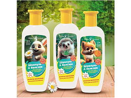 Шампунь Детский с бальзамом 250мл Невская косметика