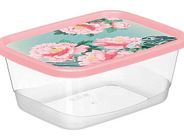 Контейнер для продуктов 0,8л 223151608/04/0621 Сад пионов