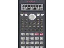 Калькулятор Uniel инженерный US-21 10+2 разрядов, 240 функций,  двустрочный дисплей, 162х84х18мм