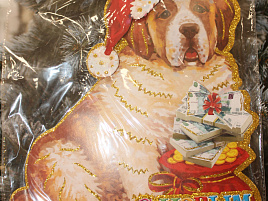 Панно бумажное НН2001-3 новый  год