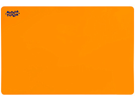 Доска для работы с пластилином Мульти-Пульти ДЛ_40439 А4, 800 мкм, пластик, оранжевый