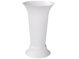 Ваза для цветов под срезку  М5350 белая