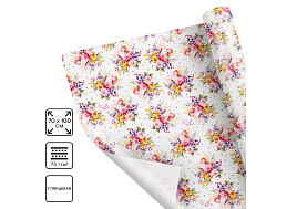 Бумага упаковочная 10228846 With love 70*100см (1л)