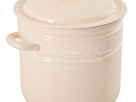Кастрюля эмаль 12л 41804-242-У2 светлоокраш. б/дек Керчь