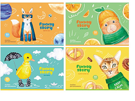 Альбом для рисования 32л. BG АР4ск32 10927 "Funny story"