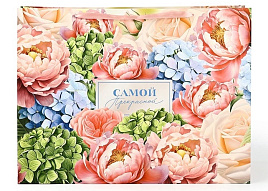 Упаковочная сумочка 61*40 10610731 Самой прекрасной. Цветы