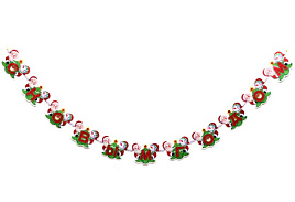 Гирлянда-растяжка 203-467 С Новым годом-Веселый праздник 220см