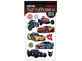 Татуировки детские TATTOO-133536 Машины супергероев