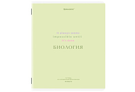 Тетрадь Биология 48л. BRAUBERG 405112 CREATIVE обложка картон, клетка, подсказ