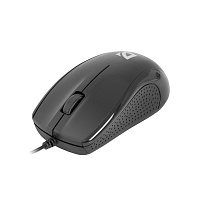 Мышь Defender проводная 52160 оптическая Optimum MB-160 черный,3 кнопки,1000 dpi