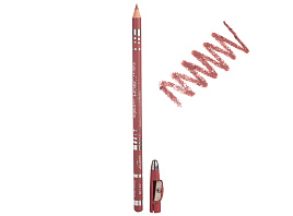 Карандаш для губ La Rosa  с точилкой LP-700-42 розовое дерево 6022