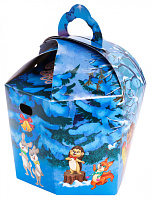 Коробка для конфет ПП-4627 ДедМороз 800гр