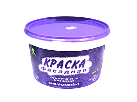 Краска в-д фасадная 3кг Радуга 0178