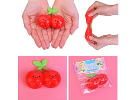 Антистресс-тянучка 00-6545 Вишенки