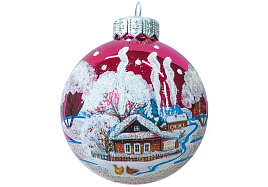 Шар 65 Крестьянские домики КУ-80-234129 упак