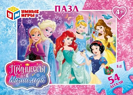 Пазл 54эл. Магия льда и принцессы 9865