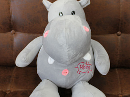 Мягкая игрушка Бегемот 50см Б.230