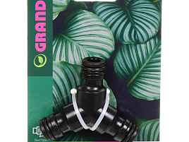 Полив Соединитель 1/2 Тройной быстросъемный JS-329/8424