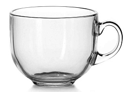 Кружка стекло 500мл Н8503 Джамбо