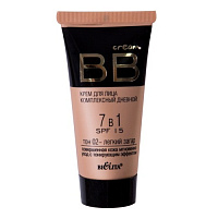 Крем тональный Белита тон 2 BB 7в1 SPF 15 30мл.дн.легк.загар 7606