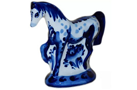 СГ Сувенир Гжель Лошадка 6032 9*10*4,5см