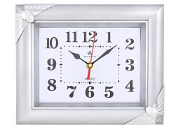 Часы настенные Atlantis 25*20 TLD-6066A серебро