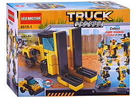 Конструктор Брик 8615-1 Строительная техника