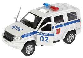 Машина металлическая SB-17-81-UP-P-WB UAZ patriot ПОЛИЦИЯ, 12 см