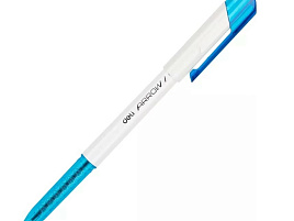 Ручка Deli Arrow EQ23-BL синяя 0,7мм.