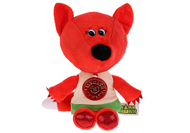 Мягкая игрушка Мульти-пульти V62438-20 Ми-ми-мишки. Лисичка в футболке 20см муз.