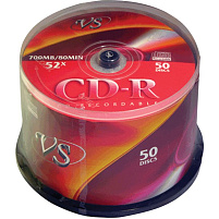 CD-R диск VS 80 52x кейкбокс (50)