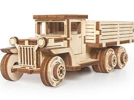 Конструктор деревянный ЛТ-2 Грузовичок 3D