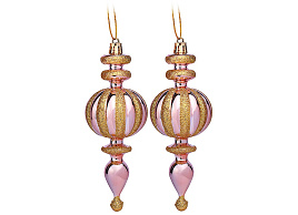 Набор новогодних украшений S2592 2шт