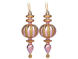 Набор новогодних украшений S2592 2шт