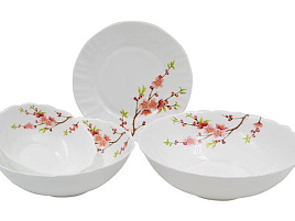 Сервиз столовый 19пр 19PSSB A9-61122/7413 Сакура