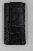 Футляр для ключей FABULA "Croco Nile" натур.кожа, кнопки,крокодил,110x60x15мм,кр,KL.1/1.KR,ш/к-97420