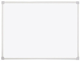 Доска магнитно-маркерная OfficeSpace MR_20412 45*60см, рамка ПВХ, полочка
