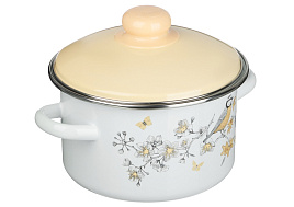 Кастрюля эмаль 2л 894-576 Люмен индукция