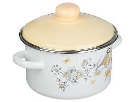 Кастрюля эмаль 2л 894-576 Люмен индукция