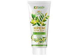 Крем для рук Family 110мл Защита и восстановление Силикон и олива
