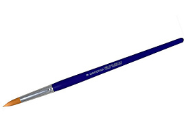 Кисть Синтетика №9 живописная круглая