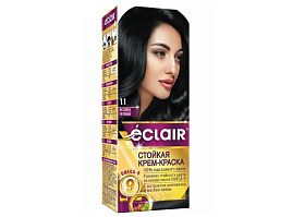Краска для волос Eclair 1.1 иссине-черный