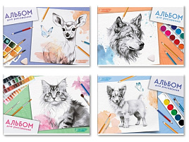 Альбом для рисования 24л. BG АР4ск24 12842 "Хобби"