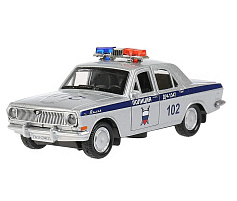 Машина металлическая 2401-12POL-SR ГАЗ-2401 "ВОЛГА" Gjkbwbz 12 см свет, звук